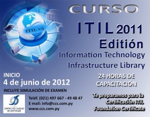 Curso ITIL 2011 Edition en Paraguay