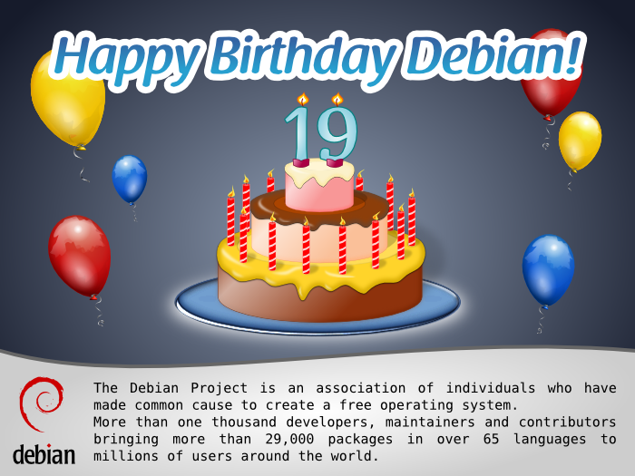 Debian-19 años