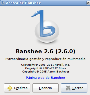Banshee 2.6 en Ubuntu 12.04