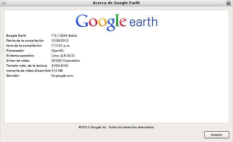 Google Earth 7 en Debian Squeeze
