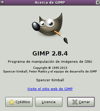 Gimp 2.8.4 en Ubuntu 12.04