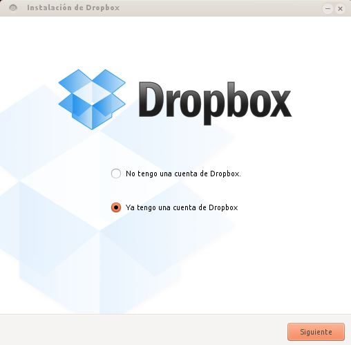 Configurando Dropbox en Ubuntu 13.04