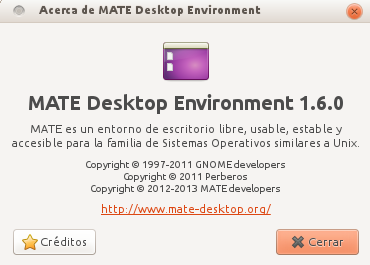 Mate 1.6 en Ubuntu 13.04