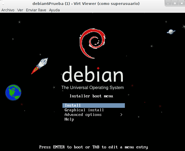Usando KVM en Debian Wheezy