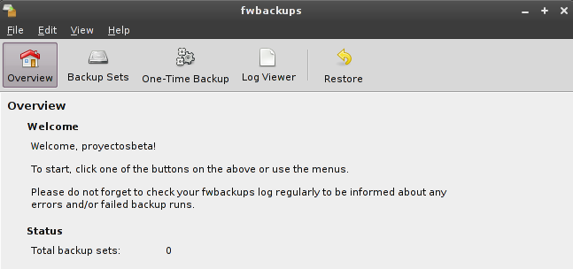 fwbackups 1.43.4 en Debian Squeeze