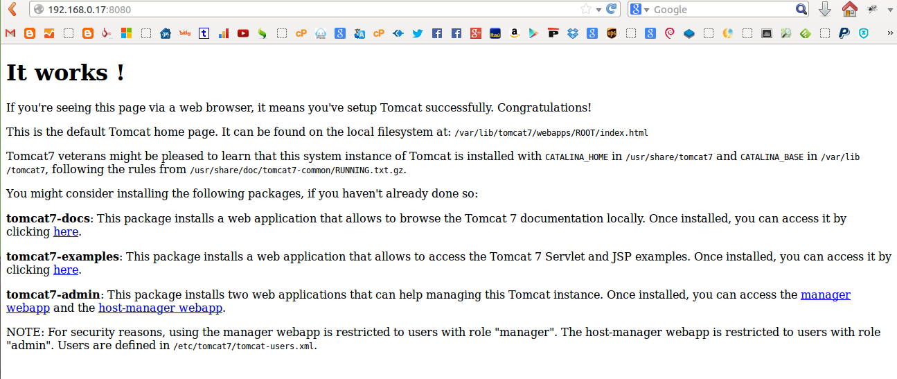Tomcat 7 en Debian Squeeze