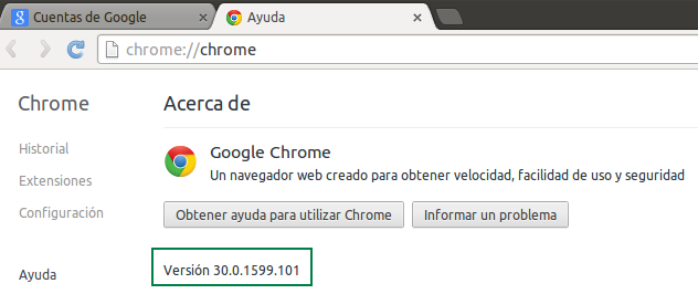 Google Chrome en Ubuntu 13.10 de 64 bits
