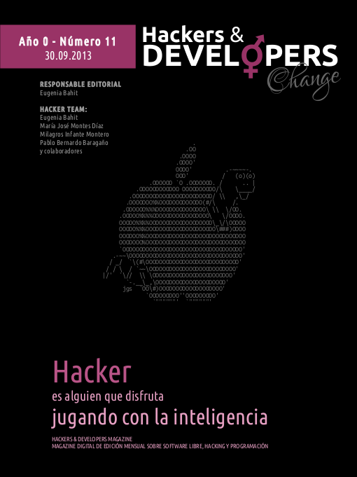 Portada de Hackers & Developers número 11