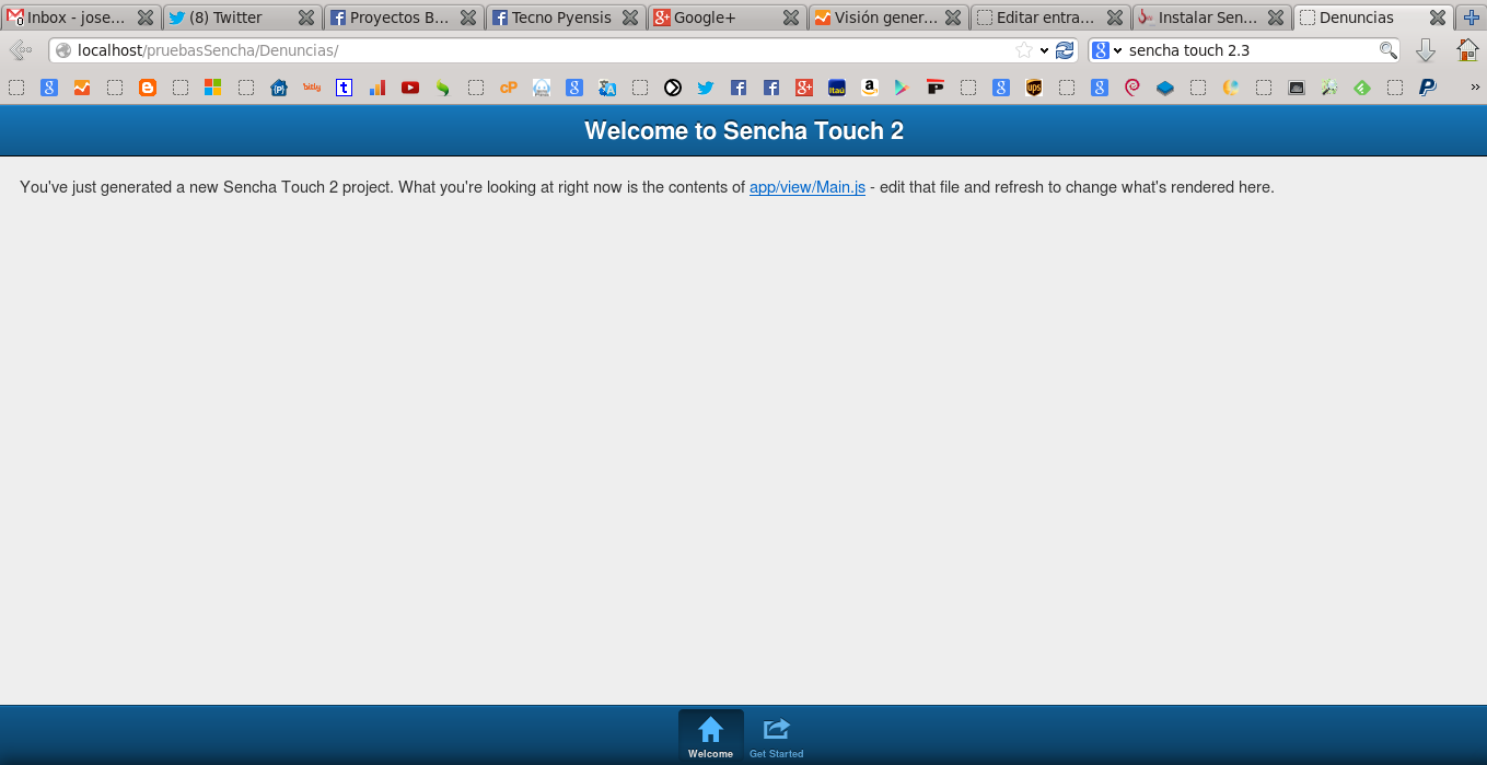 Probando Sencha CMD con Sencha Touch en Ubuntu 13.10