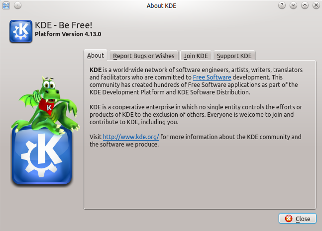 KDE 4.13.0 en Ubuntu 14.04 LTS