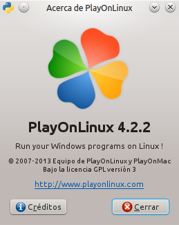 PlayonLinux 4.2.2 en Ubuntu 14.04 LTS