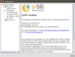 gvSIG 2.1 RC2 en Ubuntu 14.10