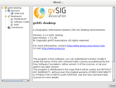 gvSIG 2.1 en Debian Wheezy de 64 bits