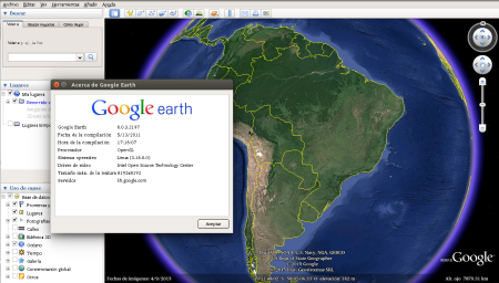 Google Earth 6 en Ubuntu 14.10
