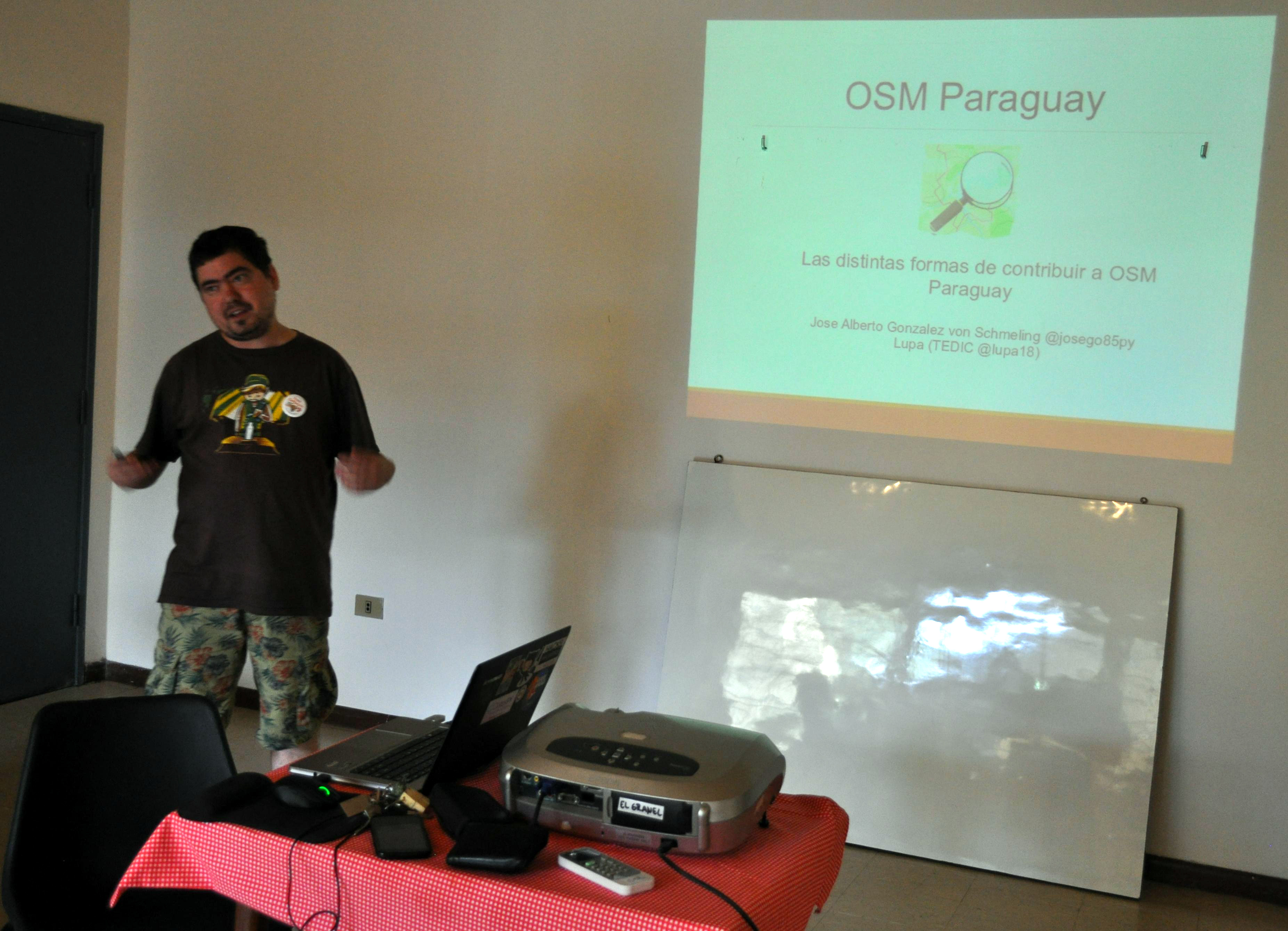  Las distintas formas de contribuir a OSM Paraguay - 21 de febrero de 2015 Open Data Day