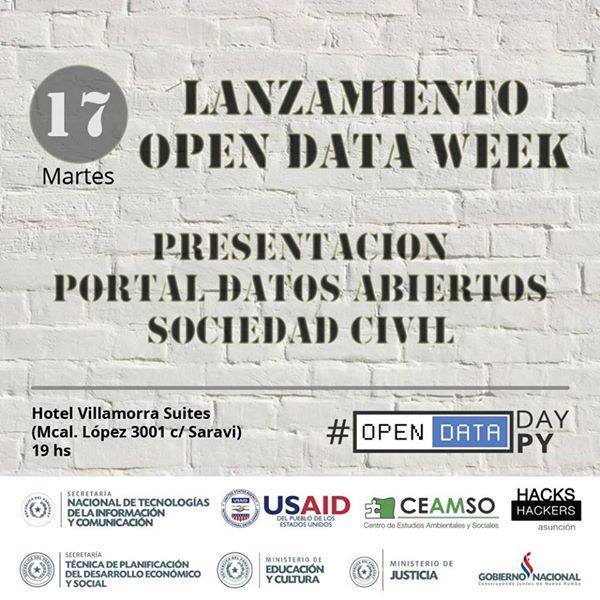 Open Data Week - Presentación Portal Datos Abiertos Sociedad Civil