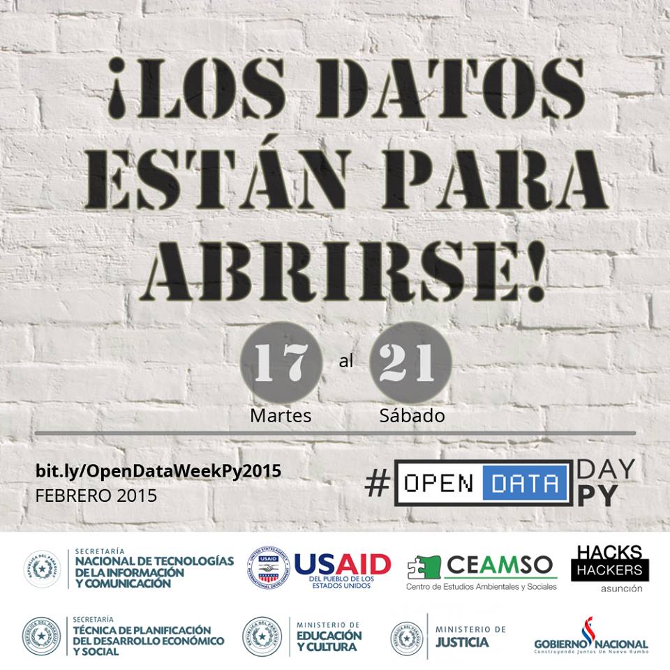 OpenDataWeek 2015 en Paraguay
