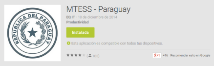 MTESS en Google Play