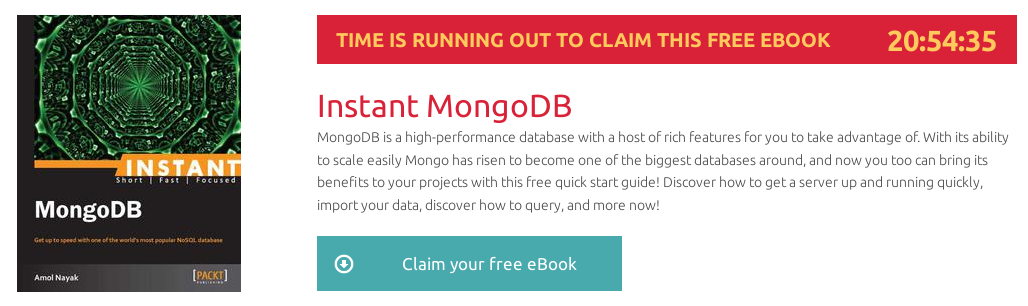 Descargar gratuitamente el ebook Instant MongoDB