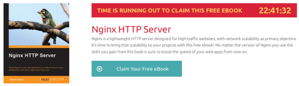 Nginx HTTP Server, ebook gratuito de @packtpub disponible durante las próximas 22 horas