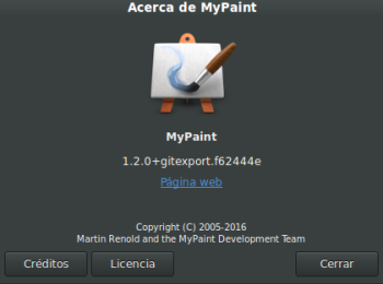 MyPaint 1.2.0 en Ubuntu 14.04.3 LTS