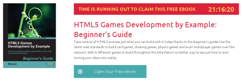 HTML5 Games Development by Example: Beginner’s Guide, ebook gratuito disponible durante las próximas 21 horas