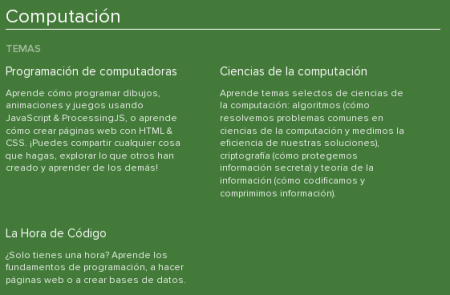 3 Cursos gratuitos sobre Informática en español en Khan Academy