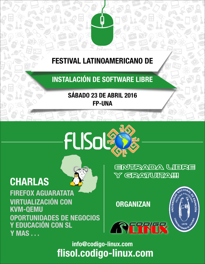  FLISoL 2016 San Lorenzo - Paraguay