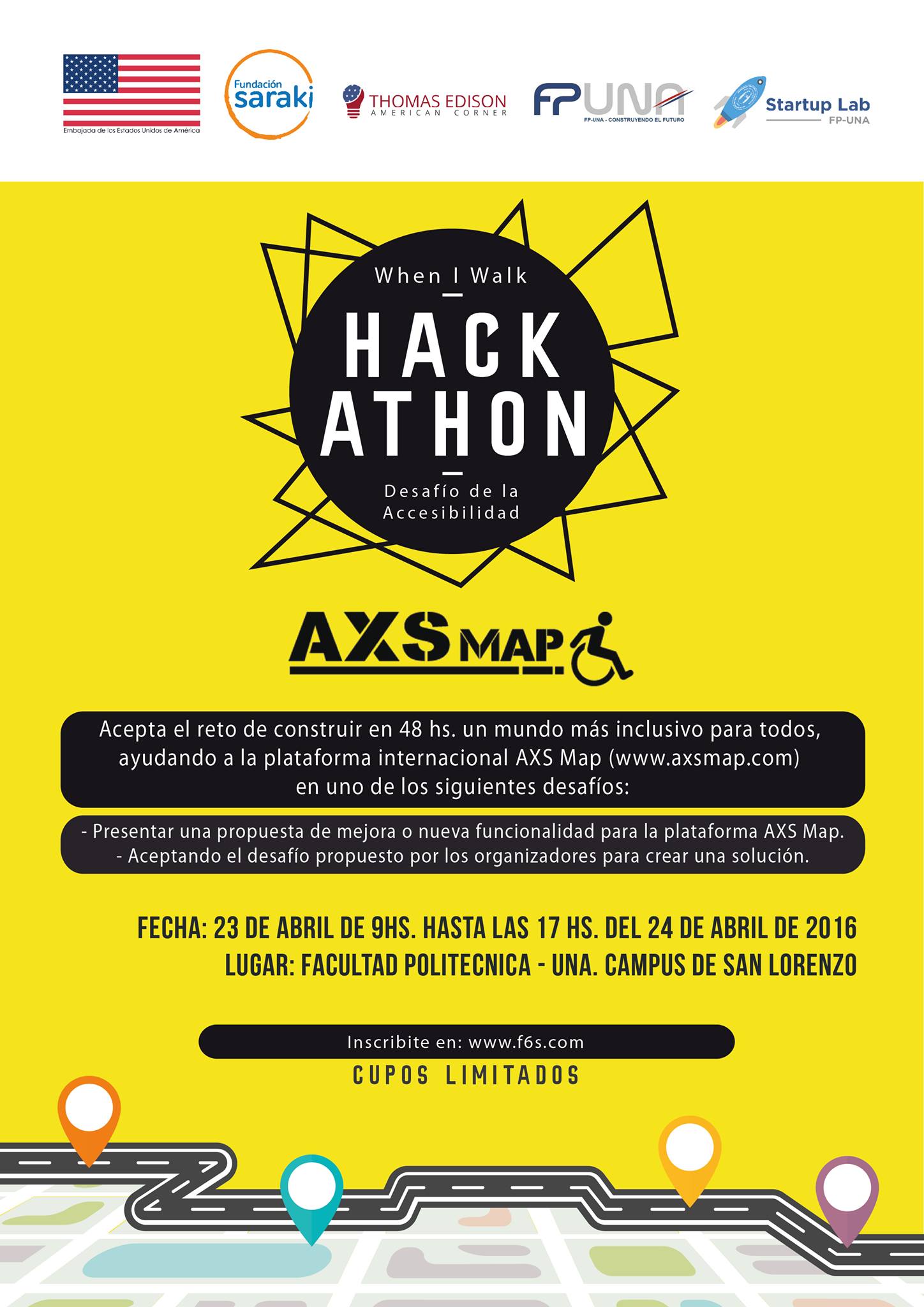 23 y 24 de abril Hackathon - Desafío de la accesibilidad