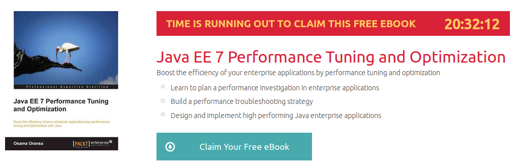 Java EE 7 Performance Tuning and Optimization, ebook gratuito disponible durante las próximas 20 horas