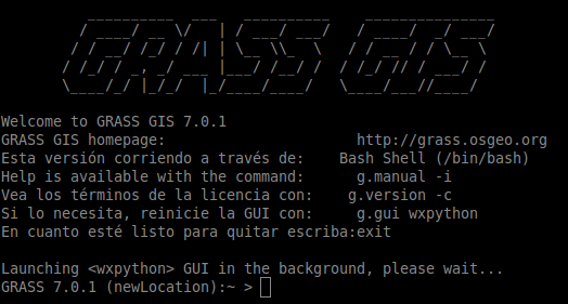 GRASS GIS 7 en Ubuntu 14.04 LTS