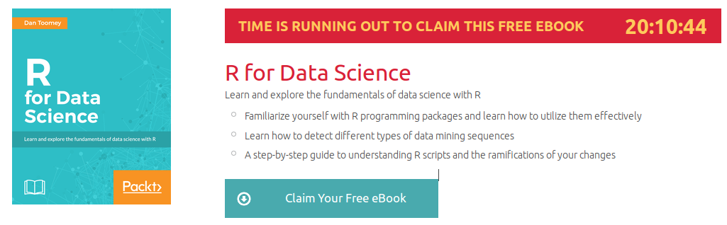 R for Data Science, ebook gratuito disponible durante las próximas 20 horas