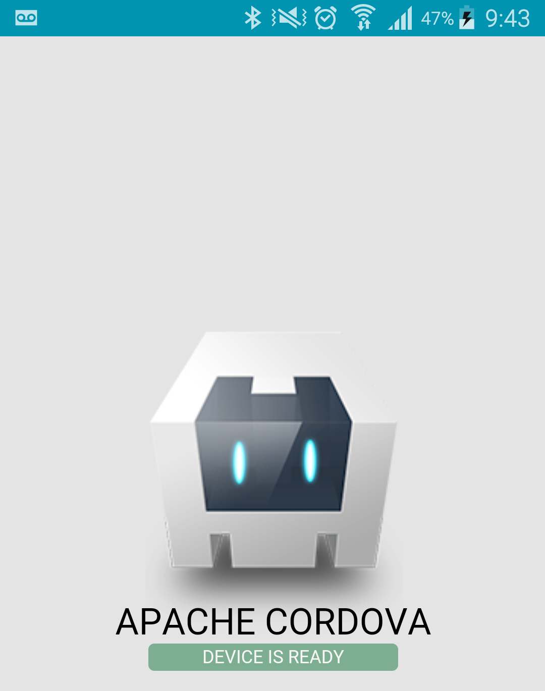 Apache Cordova en un Samsung S5