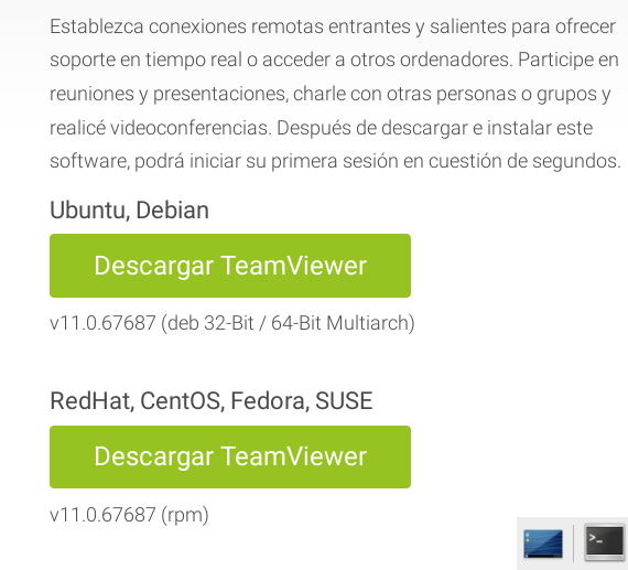 Descargar TeamViewer para Debian Jessie