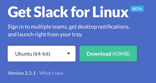Slack para Linux