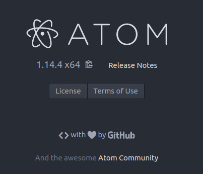 Atom en Ubuntu Yakkety Yak 16.10