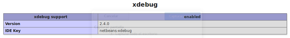 xdebug en Ubuntu 16.04