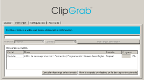 Clipgrab en Debian Stretch de 64 bits (imagen destacada)