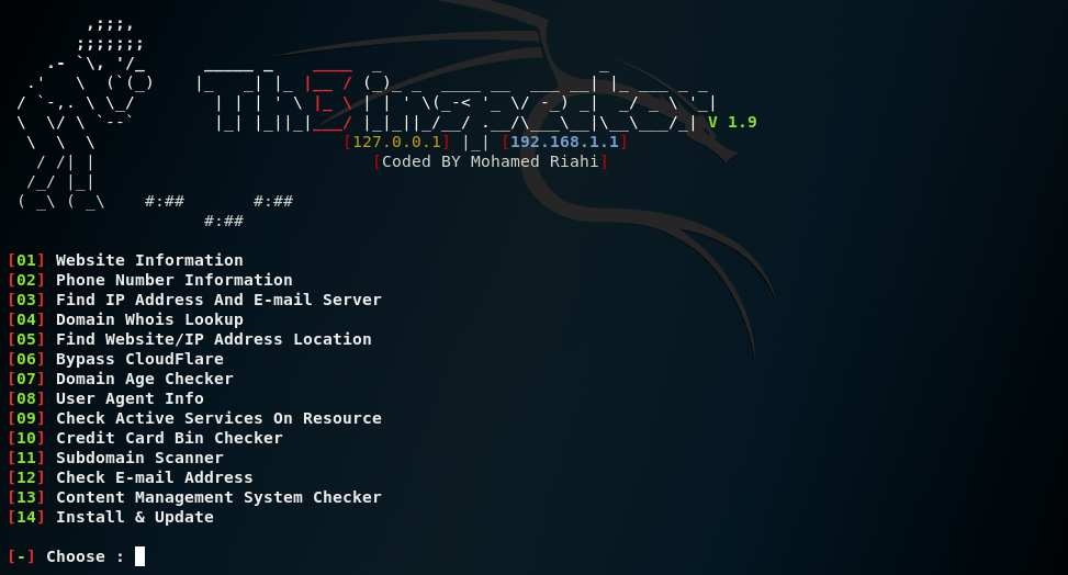 Th3Inspector en Kali Linux