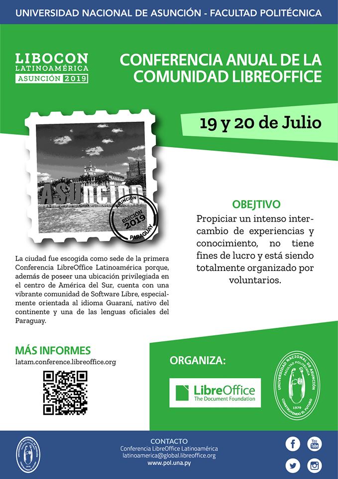 Afiche conferencia LibreOffice Latinoamérica