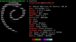 XFCE 4 en Debian Buster (imagen destacada)
